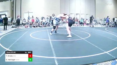 285 lbs Consi Of 8 #2 - Taylor Hruby, Brighton WC vs Everett Heninger, Newport Harbor HS