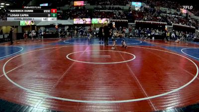 50 lbs Cons. Round 1 - Logan Capra, Stillwater Gladiators vs Maverick Dunne, Mine Yard Dogs Wrestling Club