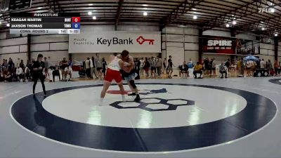 125 kg Cons. Round 2 - Keagan Martin, Boilermaker RTC vs Jaxson Thomas, Tiger Den Wrestling Club