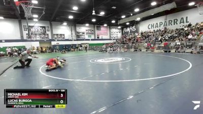 138 lbs Cons. Semi - Michael Kim, Great Oak vs Lucas Burgoa, Murrieta Mesa