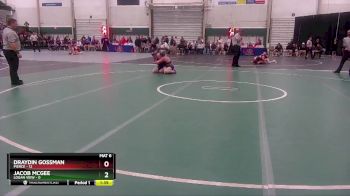 120 lbs Semis & 1st Wrestleback (8 Team) - Draydin Gossman, Pierce vs Jacob McGee, Logan View