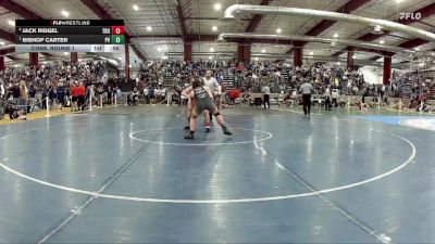 132 lbs Cons. Round 1 - Bishop Carter, Pahrump Valley vs Jack Ridgel, Truckee