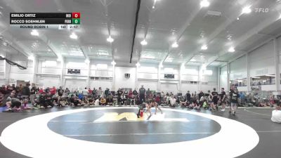 85 lbs Round Robin 1 - Emilio Ortiz, Indiana Outlaws - MS vs Rocco Soehnlen, Perry Gladiator - MS