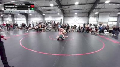 190 lbs 1st Place Match - Cale Dauwen, Pinedale vs Colt Meuchel, Windsor