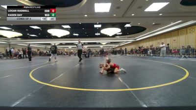 46 lbs Consi Of 4 - Logan Radmall, Champions WC vs Kasen Day, Wasatch WC