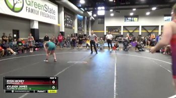 148 lbs Round 4 (6 Team) - Ryen Hickey, FEWTeamIowa vs Kyleigh James, Valkyrie Of Goldfinch