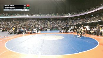 1A/2A 132 Semifinal - Erris Crone, Mitchell vs Riley Treacy, Pamlico County High School