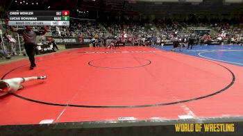 67 lbs Consi Of 8 #1 - Crew Mohler, Sebolt Wrestling Academy vs Lucas Schuman, Mat Assassins