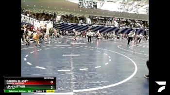 45 lbs Semifinal - Dakota Elliott, Warrior Wrestling vs Liam Kattner, Team 209