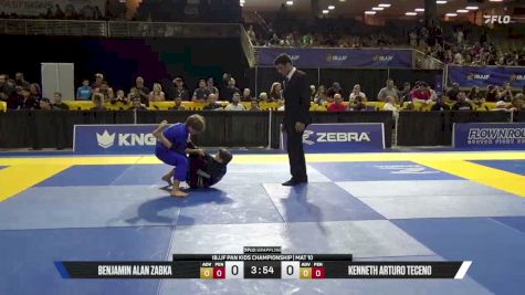 Kenneth Arturo Teceno vs Benjamin Alan Zabka 2026 Pan Kids Jiu-Jitsu IBJJF Championship