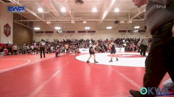 60 lbs Consi Of 8 #1 - Ace Bogart, Dark Cloud Wrestling Club vs Kolton Blackston, Henryetta Knights Wrestling Club