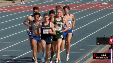 Men's 1500m, Heat 2