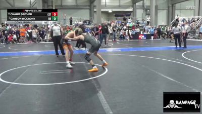 126 lbs Cons. Round 3 - Champ Gaither, CSTC vs Carson Mccrory, Bobcat WC