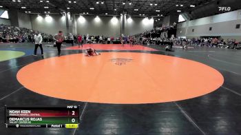 138 lbs Champ. Round 1 - Demarcus Rojas, Valley Center HS vs Noah Keen, Francis Howell Central