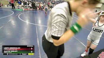 75 lbs Semifinal - Easton Shelley, Sons Of Atlas vs Jantz Greenhalgh, Carbon Wrestling Club