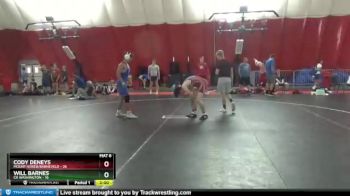 160 lbs Round 1 (4 Team) - Cody Deneys, Mount Horeb/Barneveld vs Will Barnes, CR Washington
