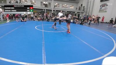 100 lbs Round 2 - Parker Biel, Ohio Gold Black vs Jordan Perez, CTWHALE