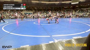 52 lbs Consi Of 16 #2 - Sawyer Jackson, Greater Heights Wrestling vs Judd Esmeyer, Team Tulsa Wrestling Club
