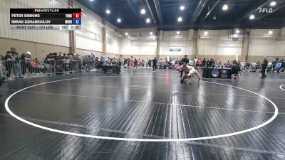 175 lbs Round Of 16 - Peter Simkins, Funky Monkey vs Imran Dzhabrailov, Miami Beach Senior High