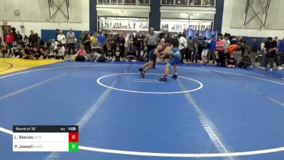 122 lbs Round Of 32 - Lucas Reeves, Steel Valley Renegades vs Parker Joseph, Mars