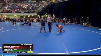 115 lbs Round 2 - Nathan Shorter III, Nicolet Jr Knights vs Hayden Nelson, Moorhead Magic