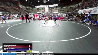 170 lbs Round 1 (16 Team) - Henry Baalman, MDWA vs Rey Martinez, REWA