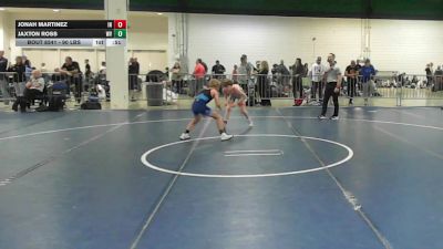 90 lbs Consi Of 32 #2 - Jonah Martinez, IN vs Jaxton Ross, WV