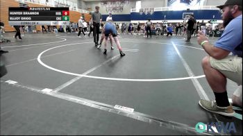 110 lbs Consi Of 4 - Hunter Brannon, Noble Takedown Club vs Elliot Grigg, Chickasha Youth Wrestling