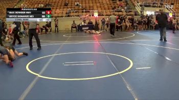 85 lbs Cons. Semi - Bryce Donahue NE1, Donahue Wrestling Academy vs Max Bowser NW1, Galion