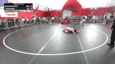 144 lbs Champ. Rd Of 64 - Chase Mathews, Watertown vs Ryan Dorn, Relentless Training Center
