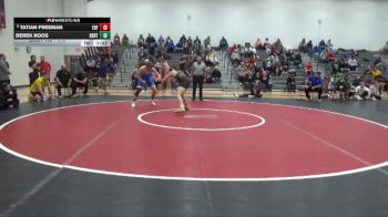 175 lbs Round 2 - Tatian Freeman, Eddyville-Blakesburg-Fremont vs Derek Roos, Benton Community