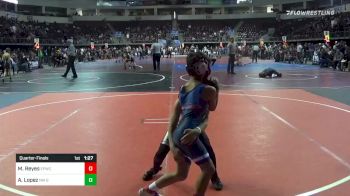 57 lbs Quarterfinal - Matthew Reyes, El Paso Wildcats vs Andres Lopez, NM Gold