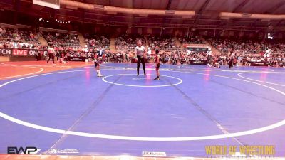 49 lbs Round Of 16 - Theseus Yang-Elson, Summit Wrestling Academy vs Cruz Montez, Steel City Reloaded