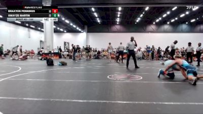 141 lbs Cons. Round 3 - Swayze Martin, Alpha Elite vs Braxton Pennings, Rabbit Wrestling Club