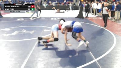 132 lbs Round Of 64 - Brody McCarthy, Tyngsborough/Dracut vs Nhan Phan, Hall
