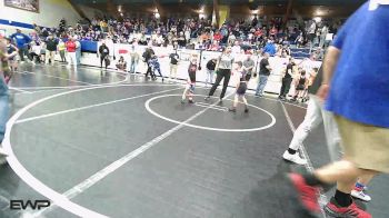 58 lbs Final - Kysen Morgan, Fort Gibson Youth Wrestling vs Chevy Welden, Raw