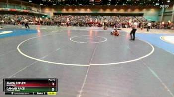 175 lbs Cons. Round 2 - Jaxon Lefler, University vs Damian Arce, Corning Union