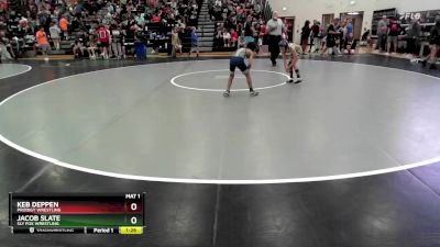 70 lbs Champ. Round 1 - Keb Deppen, Prodigy Wrestling vs Jacob Slate, Sly Fox Wrestling