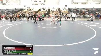 130 lbs Semifinal - Jack Breiner, Victor You Wrestling vs Adam Omotayo, Club Not Listed