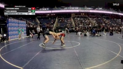 3A 138 lbs Cons. Round 1 - Luis Berdiel, Northern Nash High School vs Giovanni Sgro, Terry Sanford