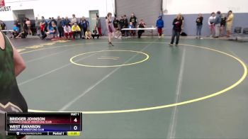 150 lbs Champ. Round 1 - West Swanson, Marathon Wrestling Club vs Bridger Johnson, Chugach Eagles Wrestling Club