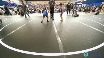 60 lbs Consolation - Brixten Clymer, Team Guthrie Wrestling vs Baylee Holzbaugh, Team Guthrie Wrestling