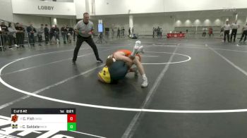 157 lbs C Of 8 #2 - Caleb Fish, Oklahoma State vs Chase Saldate, Michigan