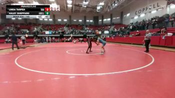 145 lbs 5th Place Match - Haley Sheppard, Hurst Bell vs Linda Tarpeh, Euless Trinity