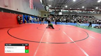 113 lbs Consi Of 16 #1 - Ryan Mckenna, Dumont vs Delvan Rotte, Depaul Catholic