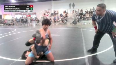 132 lbs Round Of 32 - Tucker Everett, Legends Of Gold LV vs Elijah Butler, California Grapplers