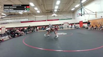 106 lbs Round 3 (6 Team) - Kobbe Smith, Tongue River vs Garret Withrow, Riverton