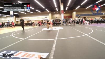 120 lbs Consi Of 4 - Aljohn Morales, Hill Country Wildcats Wrestling Club vs Gonzalo Briceno, Paradigm Wrestling