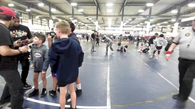 54 lbs Round Of 16 - Jaxson Pierson, Badlands Elite vs Ella Degroat, Dominate Club Wrestling