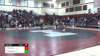 105 lbs Cons. Semi - Paris Mickelson, Dubuque Hempstead vs Addison Schulte, West Delaware